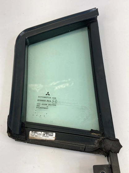 2004-2012 MITSUBISHI GALANT REAR LEFT DOOR WINDOW FIXED VENT GLASS 5740A051 OEM