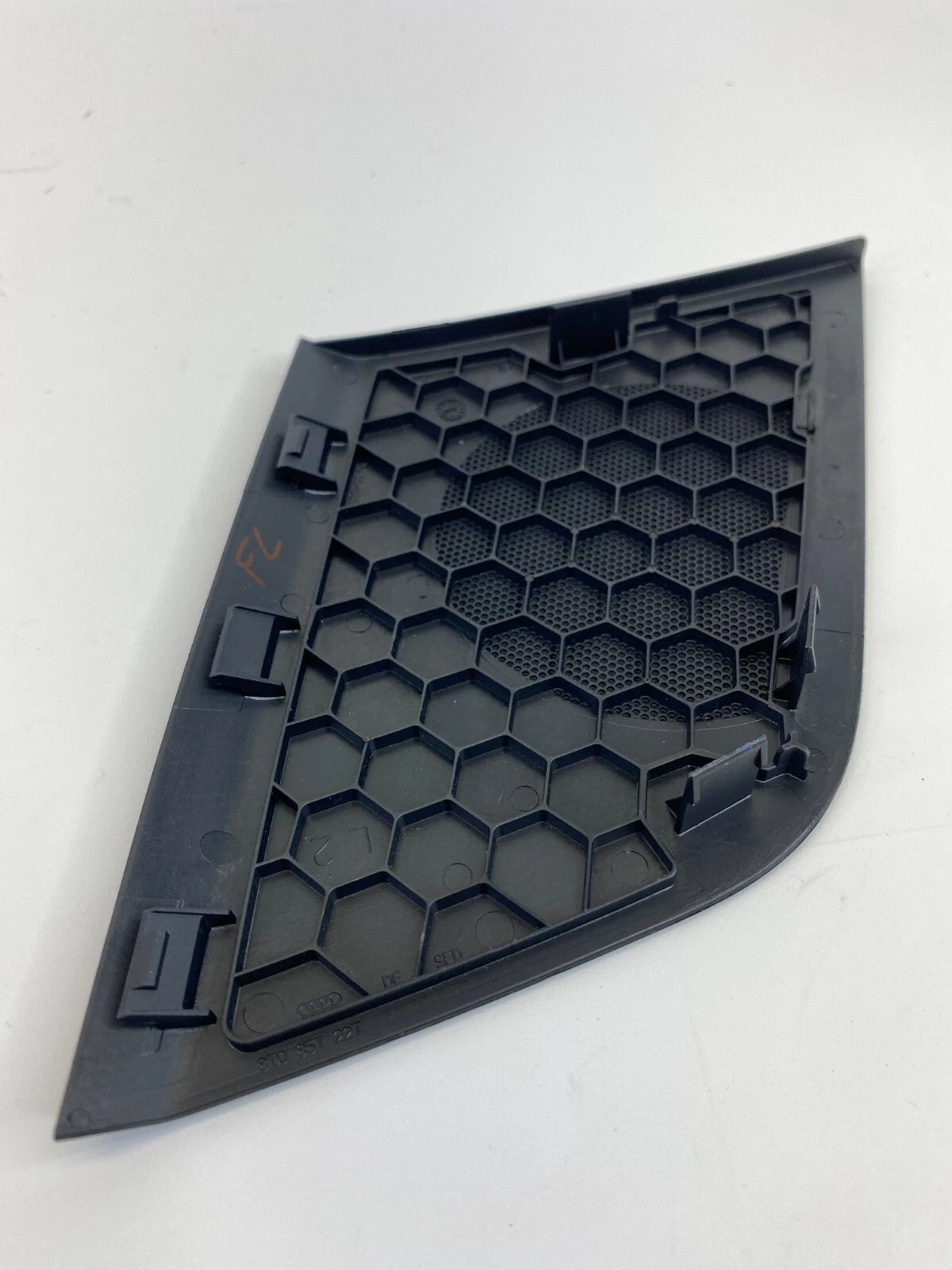 09-16 AUDI A4 QUATTRO FRONT LEFT SIDE DOOR PANEL SPEAKER COVER GRILLE 8T0857227