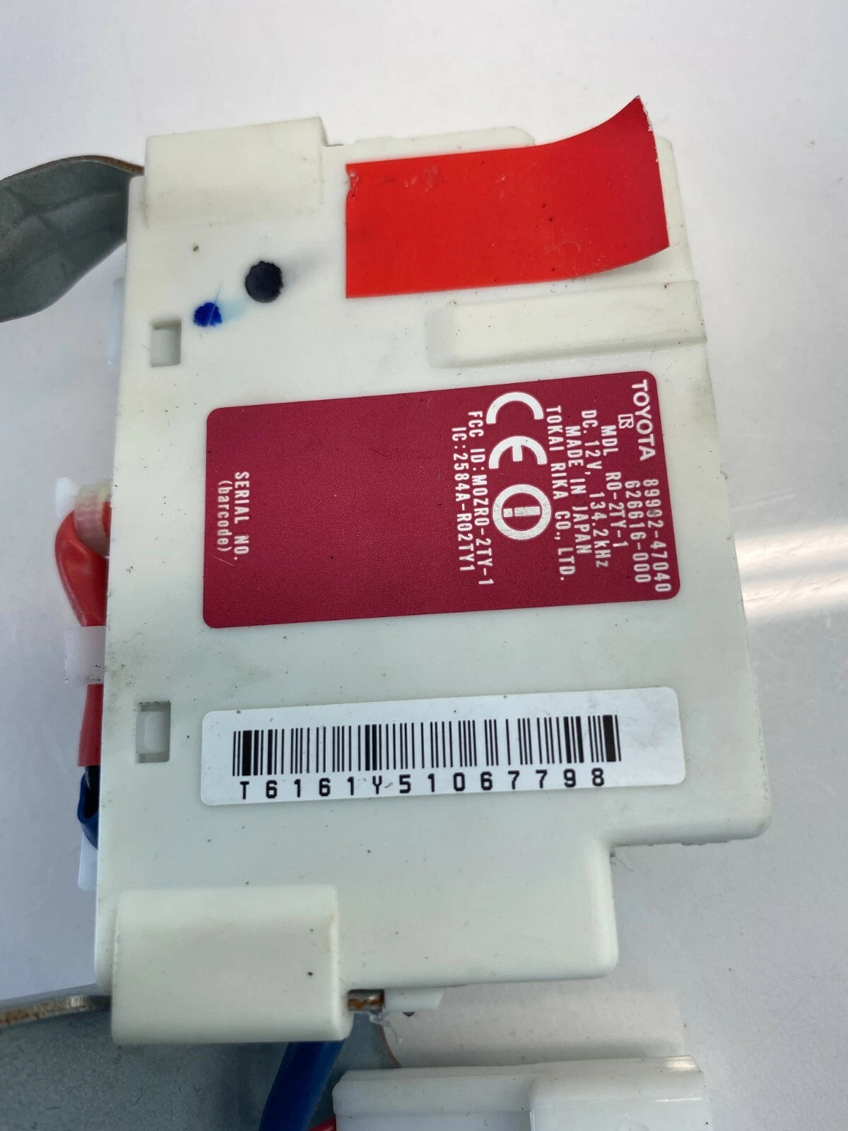 2004-2009 TOYOTA PRIUS SMART KEY INDOOR OSCILLATOR CONTROL MODULE 8999247040 OEM