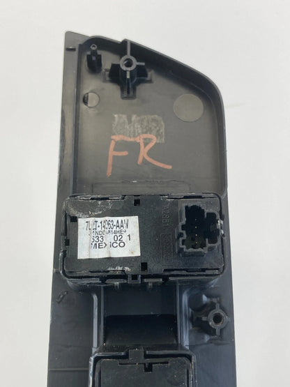 07-10 FORD EXPEDITION FRONT RIGHT DOOR WINDOW SWITCH W/ BEZEL 7L4-14A563-A OEM