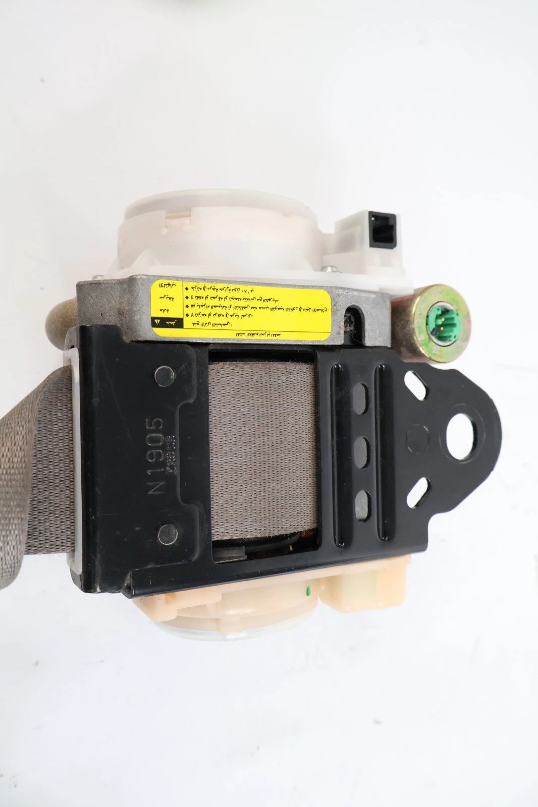 2003-2009 TOYOTA 4RUNNER FRONT PASSENGER SIDE SAFETY SEATBELT ASSY GRAY OEM