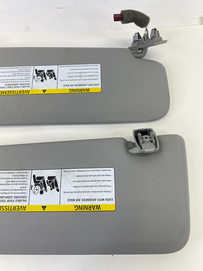 2011-2017 BMW X3 Front Left & Right Windshield Sun Visor Sunvisor Set Pair OEM