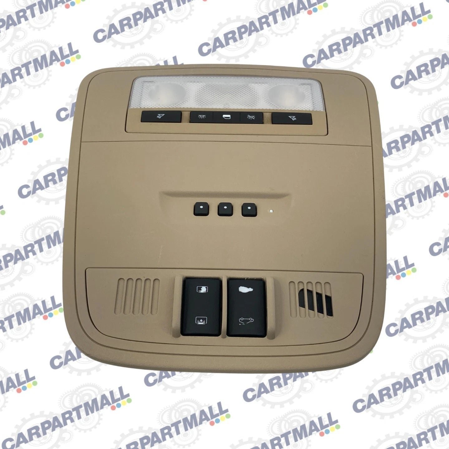 10 11 12 13 BUICK LACROSSE OVERHEAD CONSOLE DOME MAP LAMP W/ SUNROOF SWITCH OEM