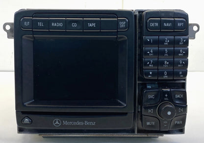 2000-2002 MERCEDES-BENZ S430 S500 RADIO AM/FM CD DISC PLAYER NAVIGATION UNIT OEM