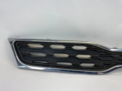 2012-2015 KIA RIO FRONT BUMPER CENTER UPPER GRILL GRILLE W/ SURROUND CHROME OEM
