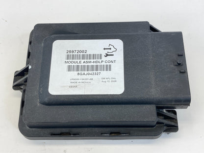 2009 09 Cadillac CTS Headlight Head Lamp Leveling Control Module 25972002 OEM