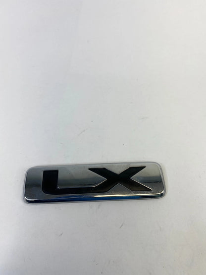 2000-2006 MAZDA MPV REAR TRUNK EMBLEM LX LOGO SYMBOL SIGN CHROME LC6251761 OEM