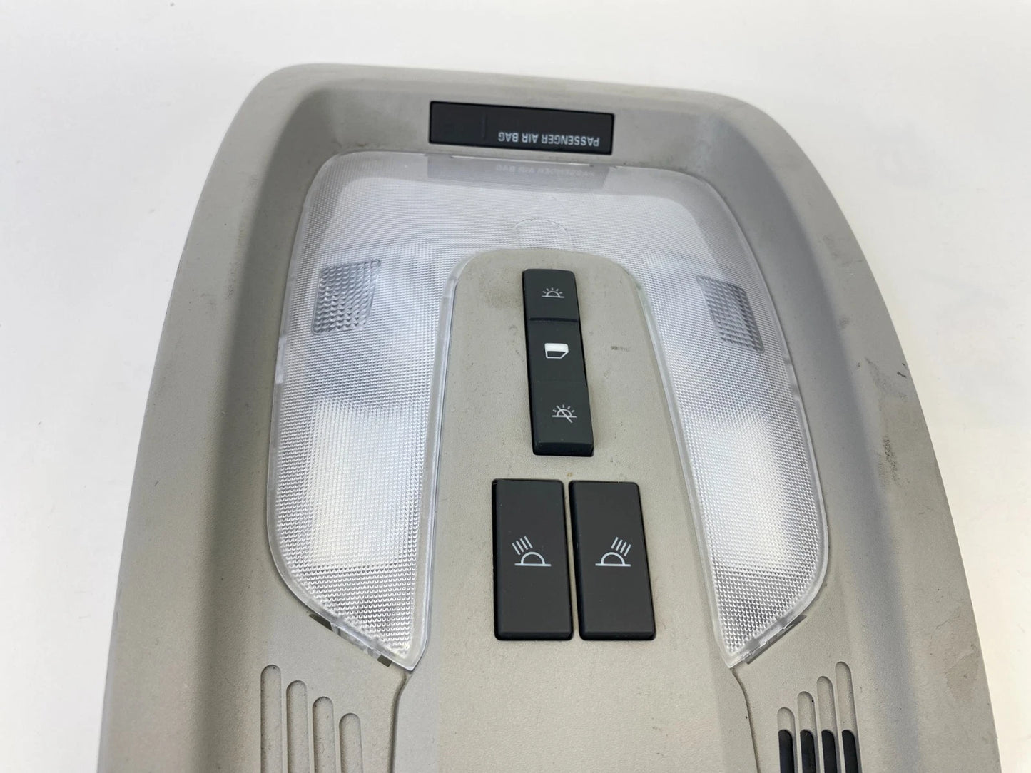 10-17 CHEVROLET EQUINOX ROOF CONSOLE DOME MAP LIGHT LAMP NO SUNROOF 23449627 OEM