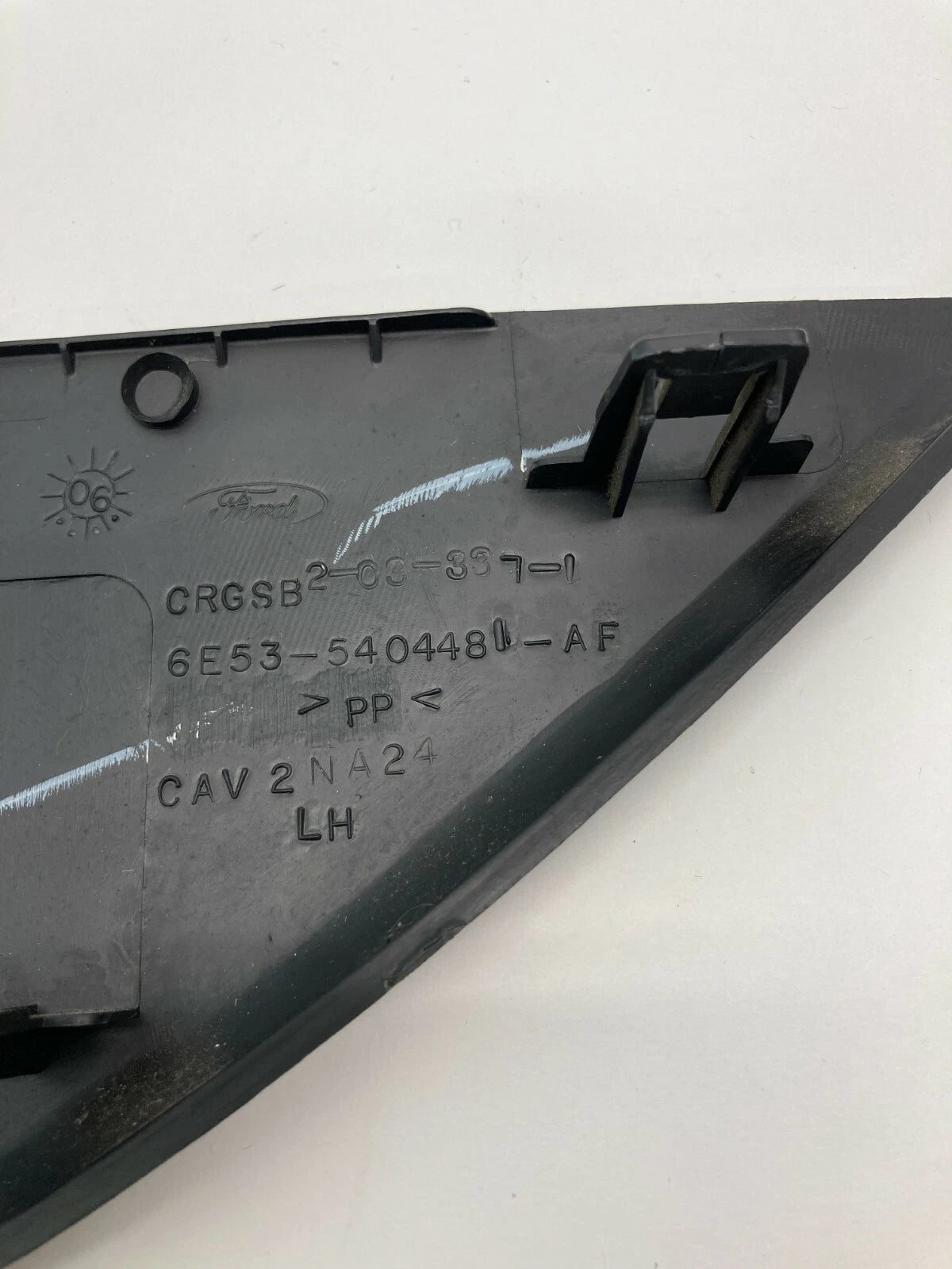 06-11 MERCURY MILAN FRONT LEFT SIDE DASH END CAP COVER TRIM PANEL 6E535404481AF