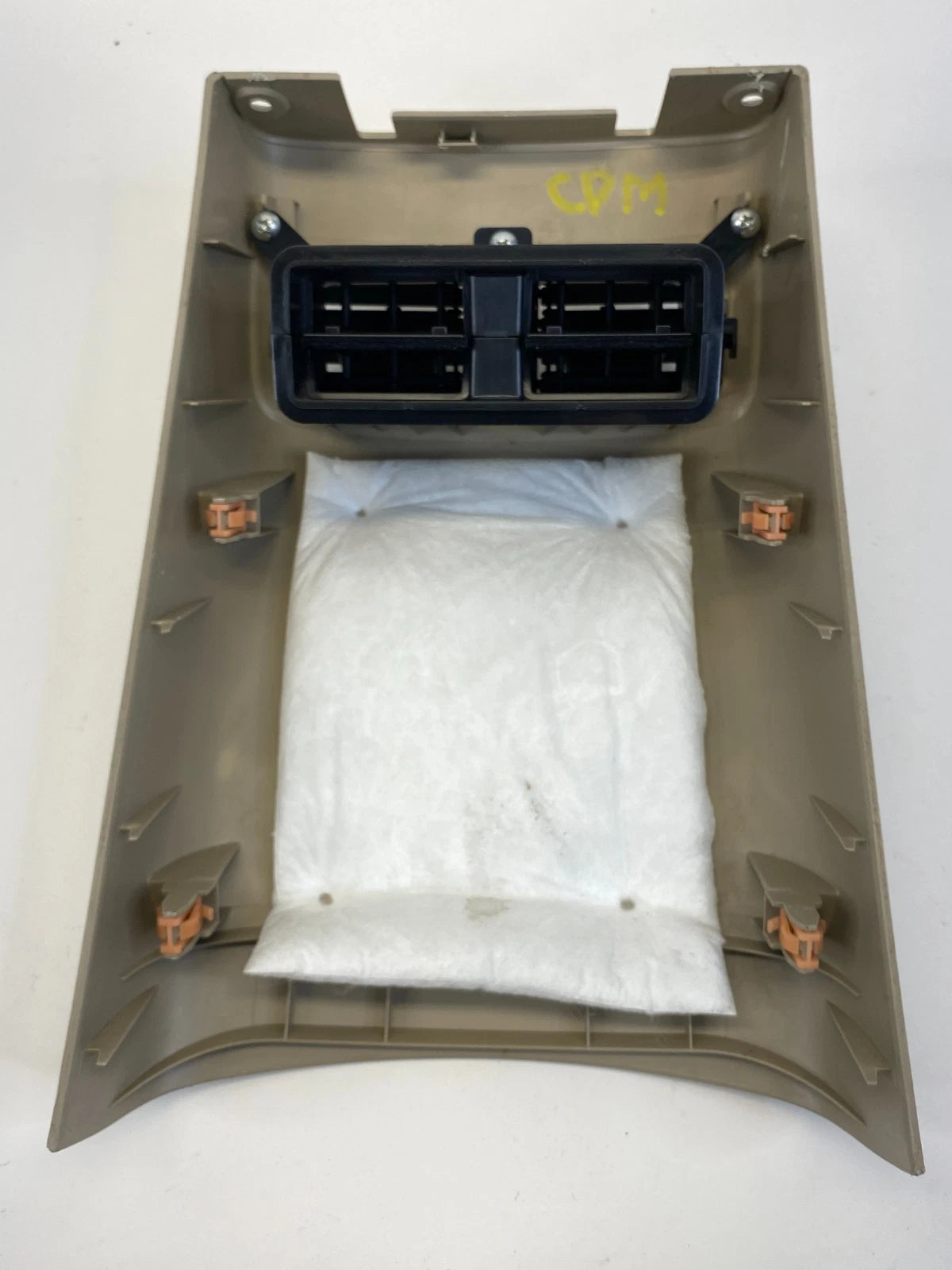 10 11 12 13 SUZUKI KIZASHI REAR CENTER CONSOLE COVER W/ AIR VENTS BEIGE OEM