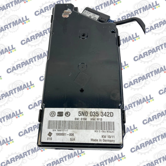2011-2014 VOLKSWAGEN JETTA REAR MULTIMEDIA INTERFACE MODULE 5N0-035-342-D OEM