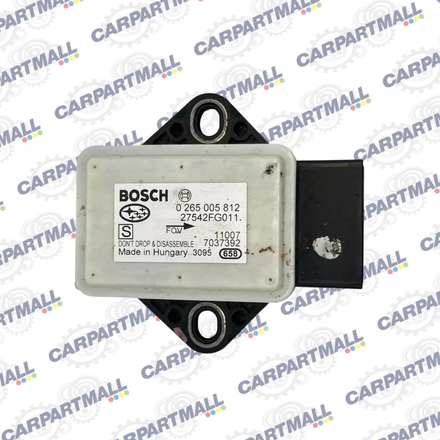 2009-2013 SUBARU FORESTER VEHICLE YAW RATE SENSOR CONTROL MODULE OEM 27542FG011