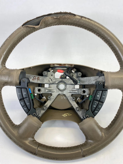 02-05 FORD EXPLORER MOUNTAINEER STEERING WHEEL W/ CRUISE & AUDIO CONTROL SWITCH