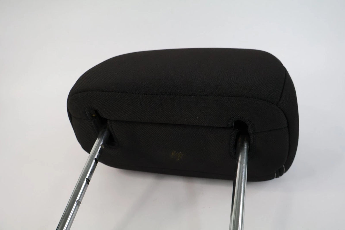 2012 2013 KIA SOUL FRONT HEADREST PAIR BLACK CLOTH DRIVER PASSENGER OEM