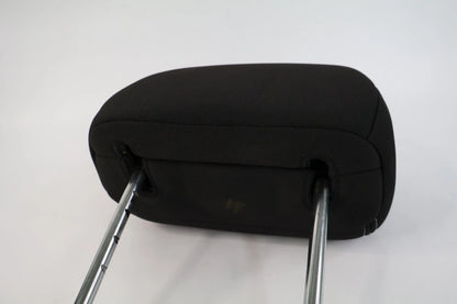 2012 2013 KIA SOUL FRONT HEADREST PAIR BLACK CLOTH DRIVER PASSENGER OEM