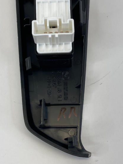10-13 Mazda 3 Mazda3 Rear Right Door Window Control Switch W/ Bezel BBM4-68-5L1