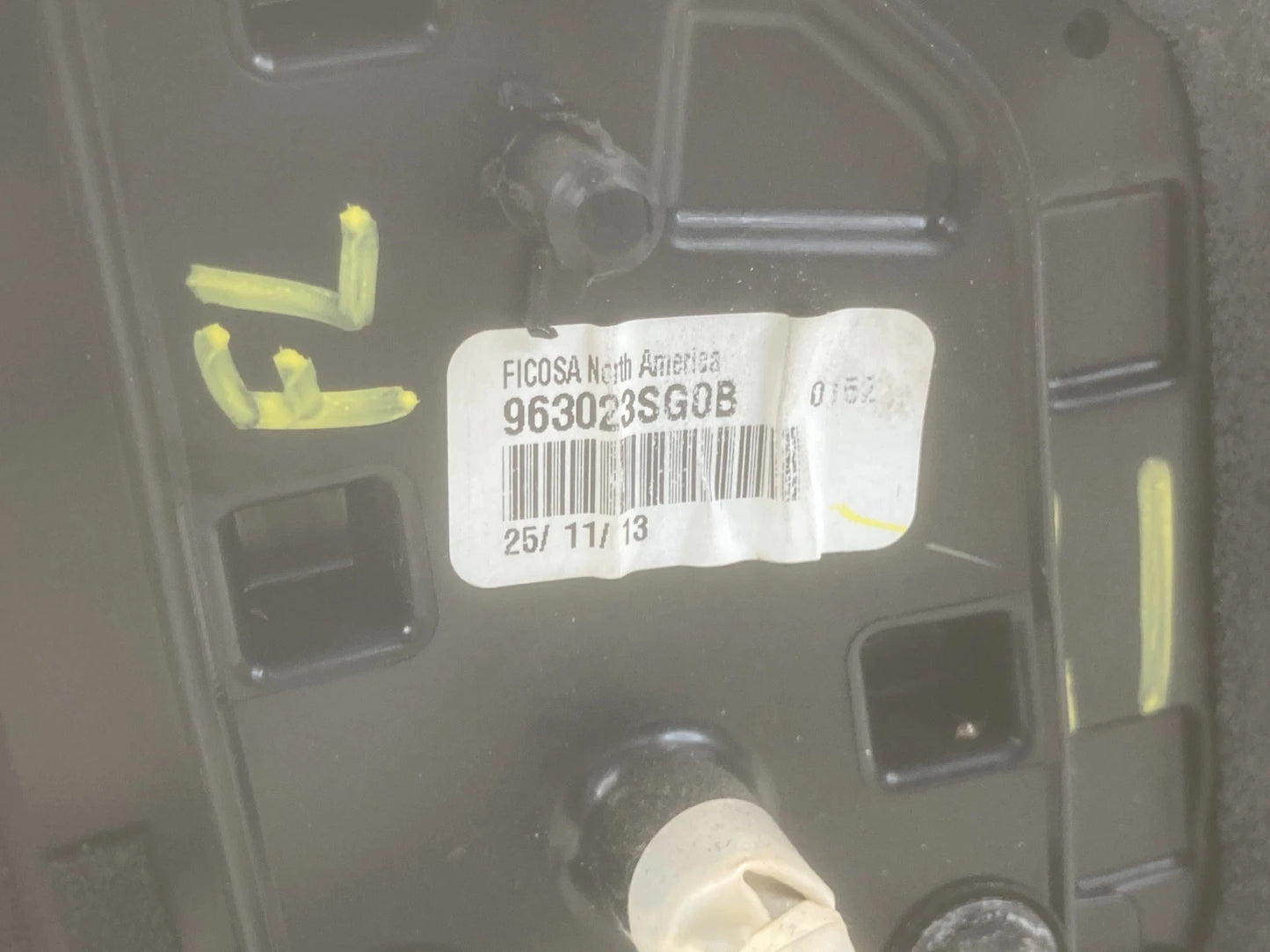 2013-2015 NISSAN SENTRA LEFT DRIVER SIDE VIEW MIRROR ASSEMBLY 96302-3SG0B OEM