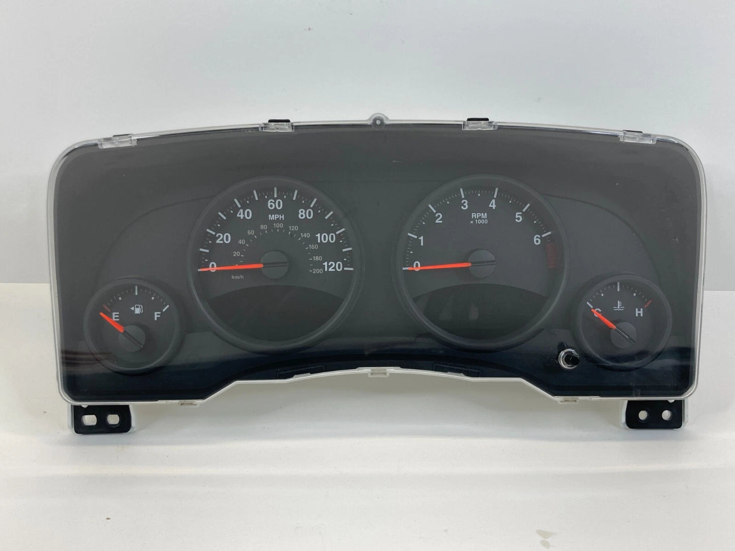 11-13 JEEP PATRIOT INSTRUMENT CLUSTER SPEEDOMETER GAUGES 146K MILES 68080402AD