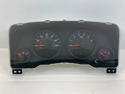 11-13 JEEP PATRIOT INSTRUMENT CLUSTER SPEEDOMETER GAUGES 146K MILES 68080402AD