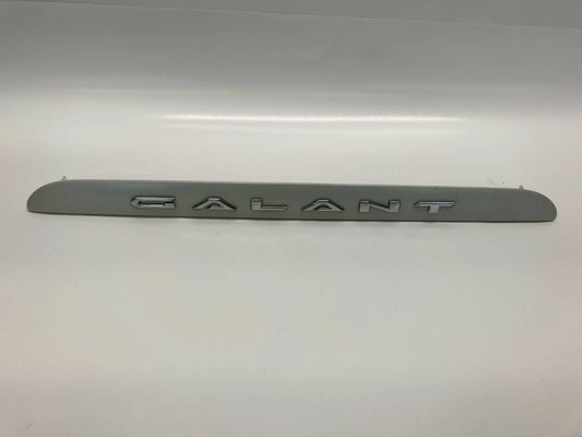 1999-2003 MITSUBISHI GALANT TRUNK HANDLE TRIM MOLDING PLATE BEZEL OEM FACTORY