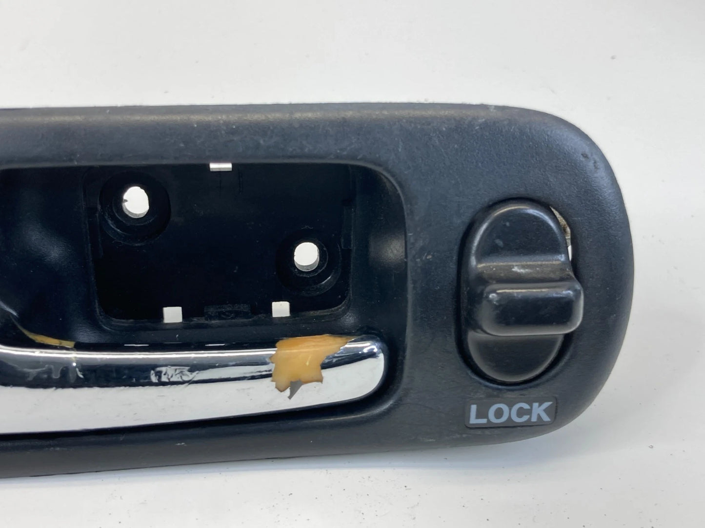 01-05 HONDA CIVIC SEDAN FRONT LEFT SIDE INTERIOR DOOR HANDLE W LOCK SWITCH OEM