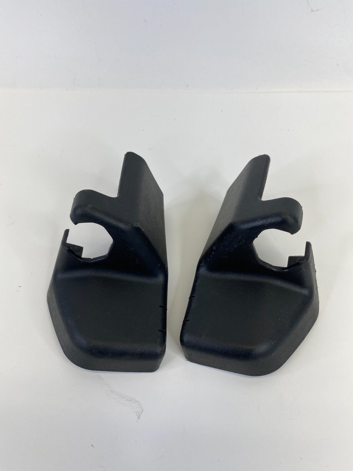 2003-2008 Toyota Corolla Front Seat Track End Cover Trim Pair 72158-02060-B OEM