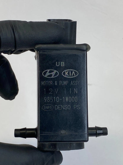 14 15 SORENTO 05-17 ACCENT FR WINDSHIELD WASHER FLUID PUMP MOTOR OEM 98510-1W000