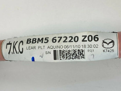 2010-2013 MAZDA 3 SEDAN REAR LEFT DRIVER SIDE DOOR WIRE WIRING HARNESS CABLE OEM