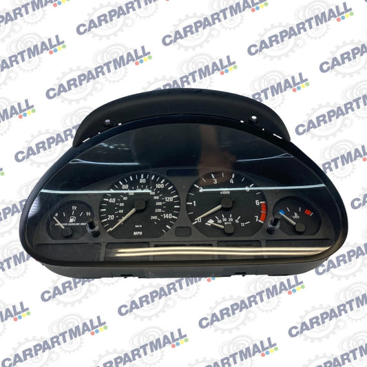 2001-2005 BMW 325I A/T INSTRUMENT CLUSTER SPEEDOMETER GAUGES UNK MILES 6-911-295