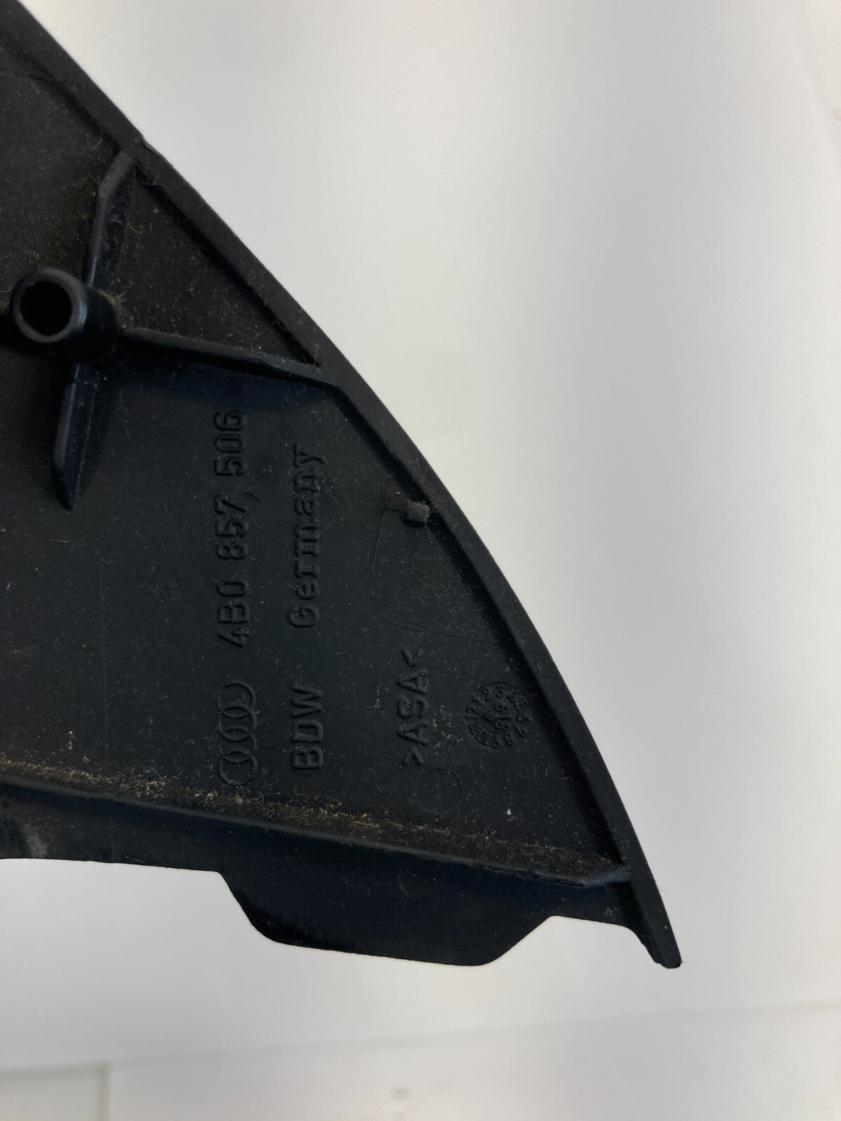 03-11 Saab 9-3 Front Right FR RH Passenger Side Mirror Corner Trim Cover OEM