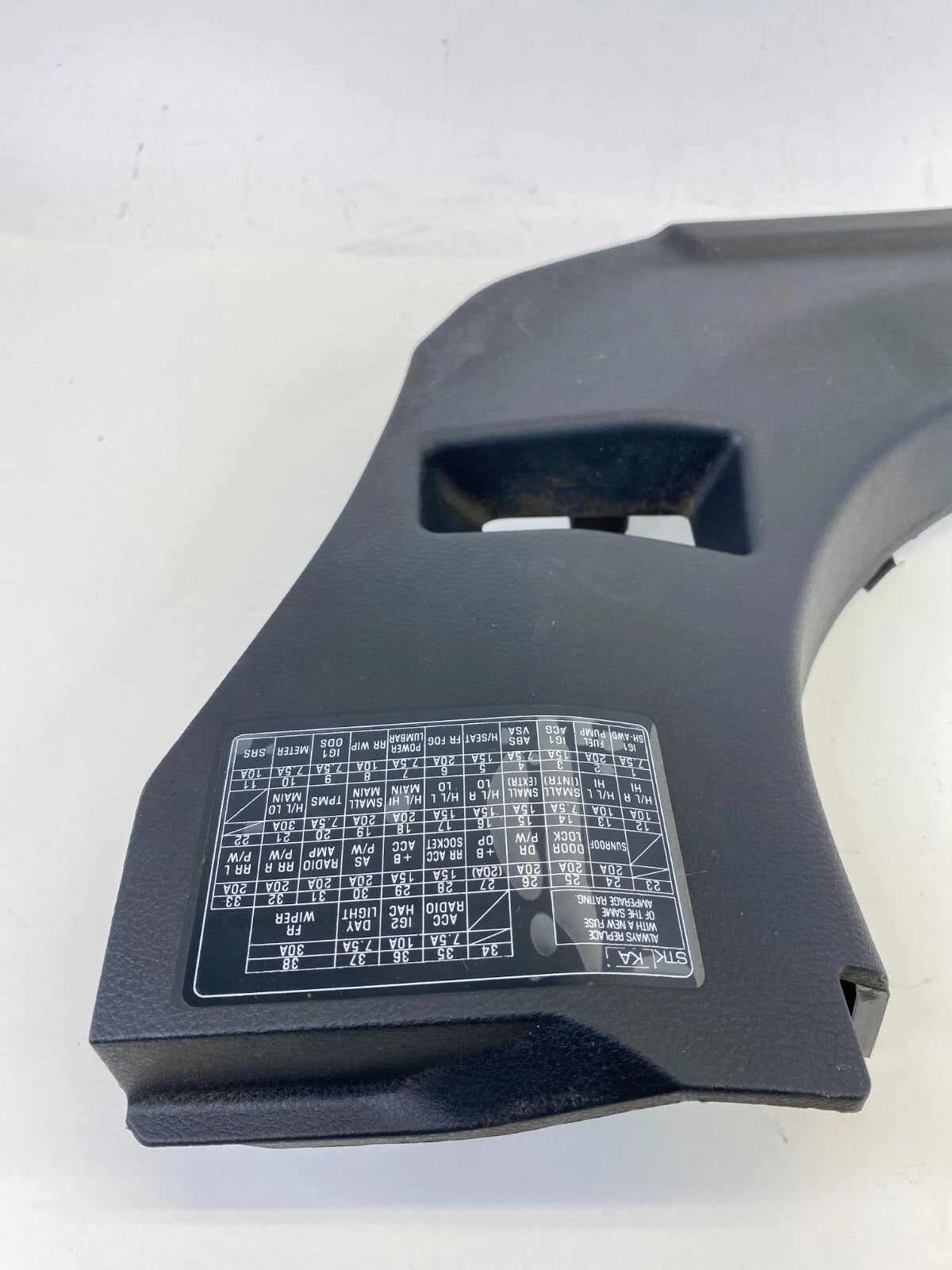 2007-2012 ACURA RDX LEFT SIDE LOWER KICK PANEL COVER TRIM 83161-STK-A000 OEM