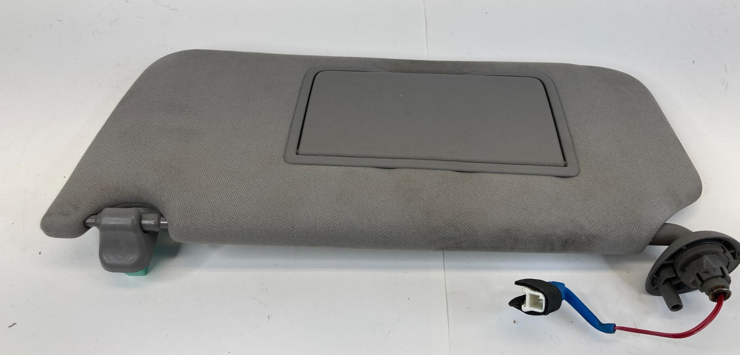 08-12 Honda Accord Left Right Sunvisor Sun Visor Shade Set Illuminated Grey OEM