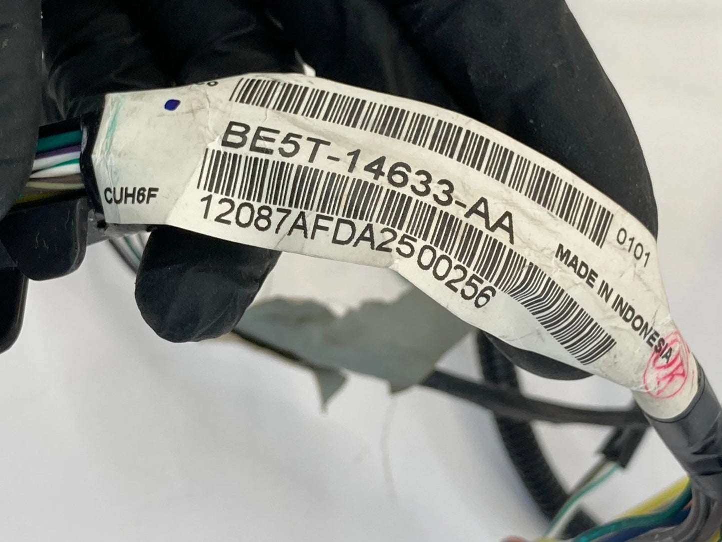 2010 2011 2012 FORD FUSION REAR LEFT DOOR WIRING WIRE HARNESS BE5T-14633-AA OEM