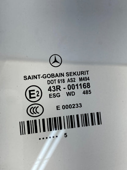 2006 Mercedes CLS500 Rear Left Side Back Vent Quarter Window Glass A2197370530