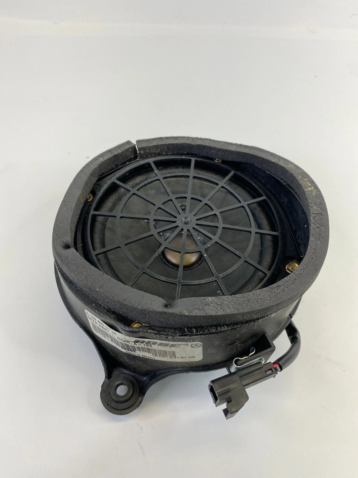 2002 2003 MERCEDES-BENZ ML 320 REAR LEFT SIDE DOOR SPEAKER AUDIO 1638200702 OEM