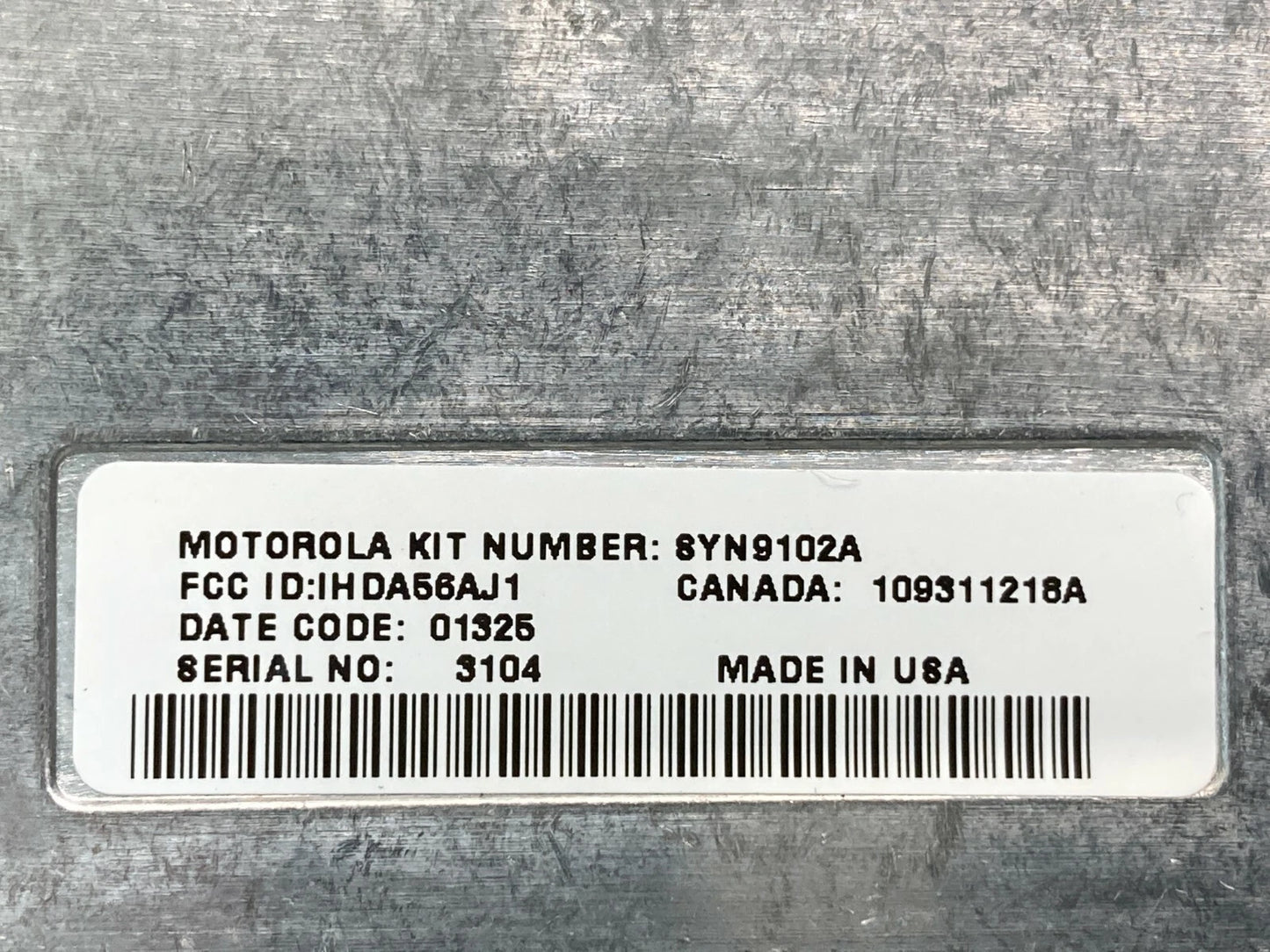 02-05 BMW 745I ANTENNA AMPLIFIER PHONE COMMUNICATION COMPENSATOR MODULE 8YN9102A