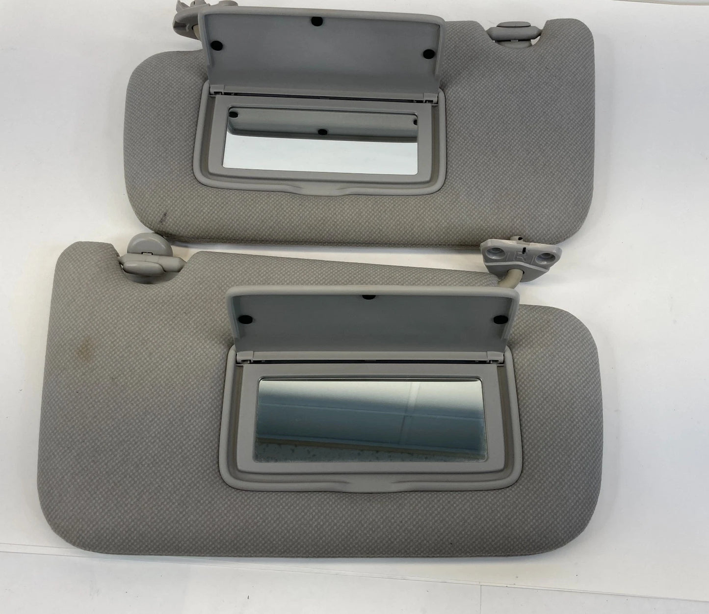 13-17 Nissan Sentra Sunvisor Left Right Side Sun Visor Shade W/ Mirror Set OEM