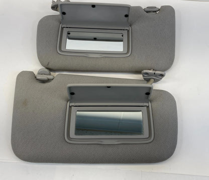 13-17 Nissan Sentra Sunvisor Left Right Side Sun Visor Shade W/ Mirror Set OEM