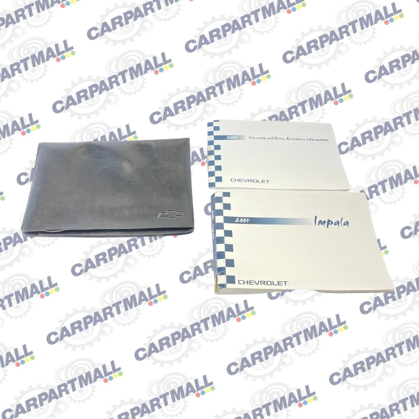 2004 CHEVROLET IMPALA OWNER'S MANUAL WARRANTY INFORMATION BOOK W/ CASE OEM