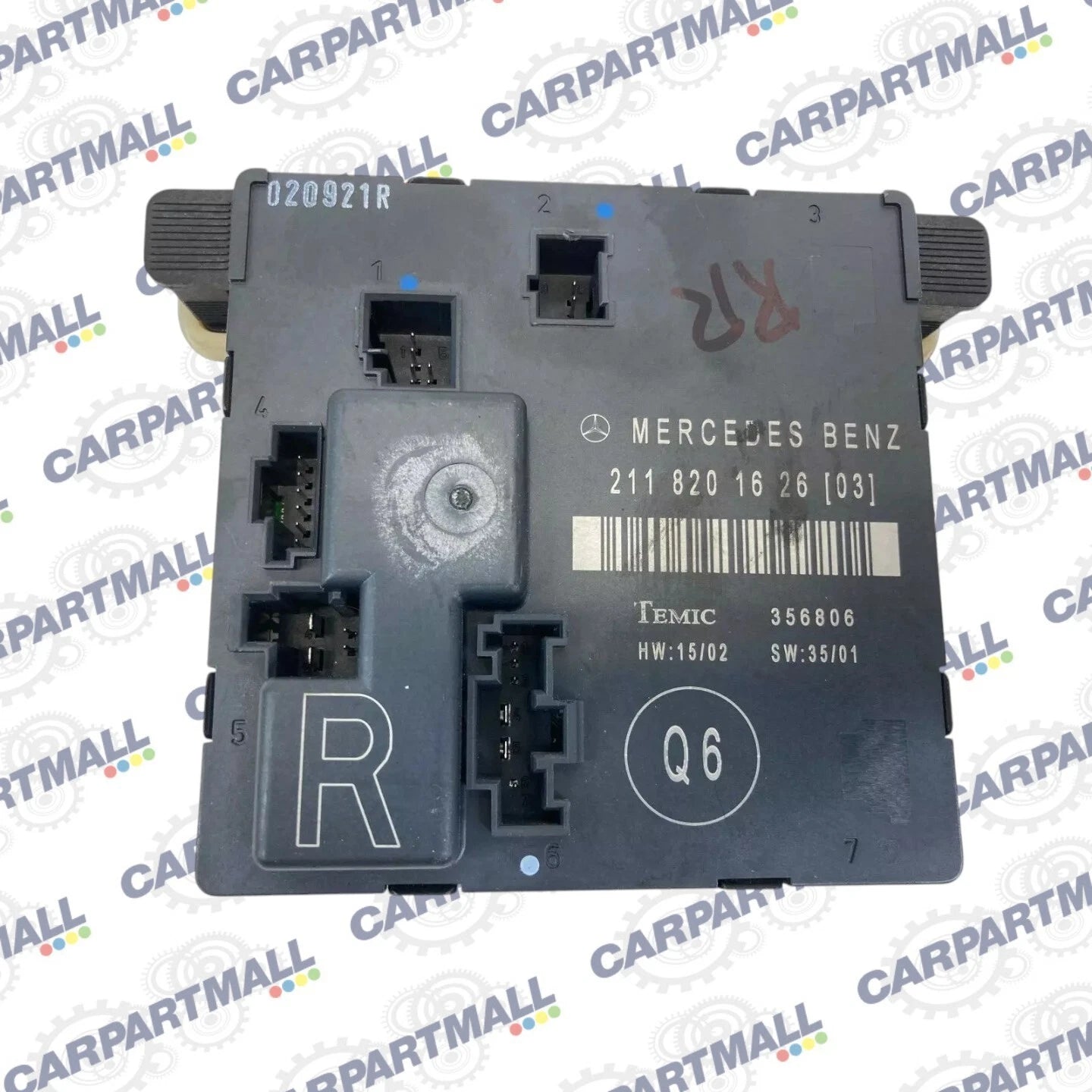 2003-2009 MERCEDES-BENZ E320 E 320 REAR RIGHT DOOR CONTROL MODULE 2118201626 OEM