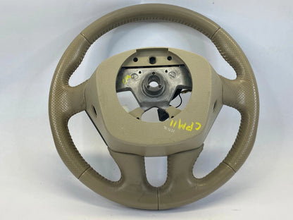 2009-2014 NISSAN MURANO STEERING WHEEL LEATHER TAN BEIGE AUDIO CRUISE SWITCH OEM
