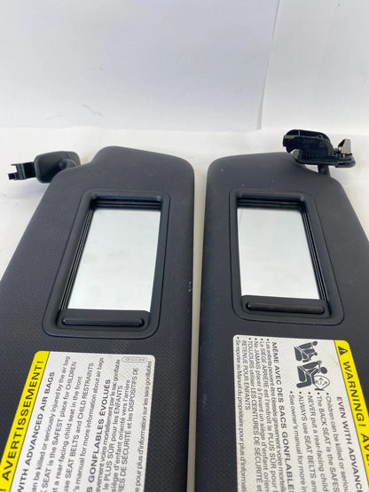 2008-2011 AUDI A5 QUATTRO LEFT & RIGHT SUNVISOR SET W/MIRROR OEM FACTORY