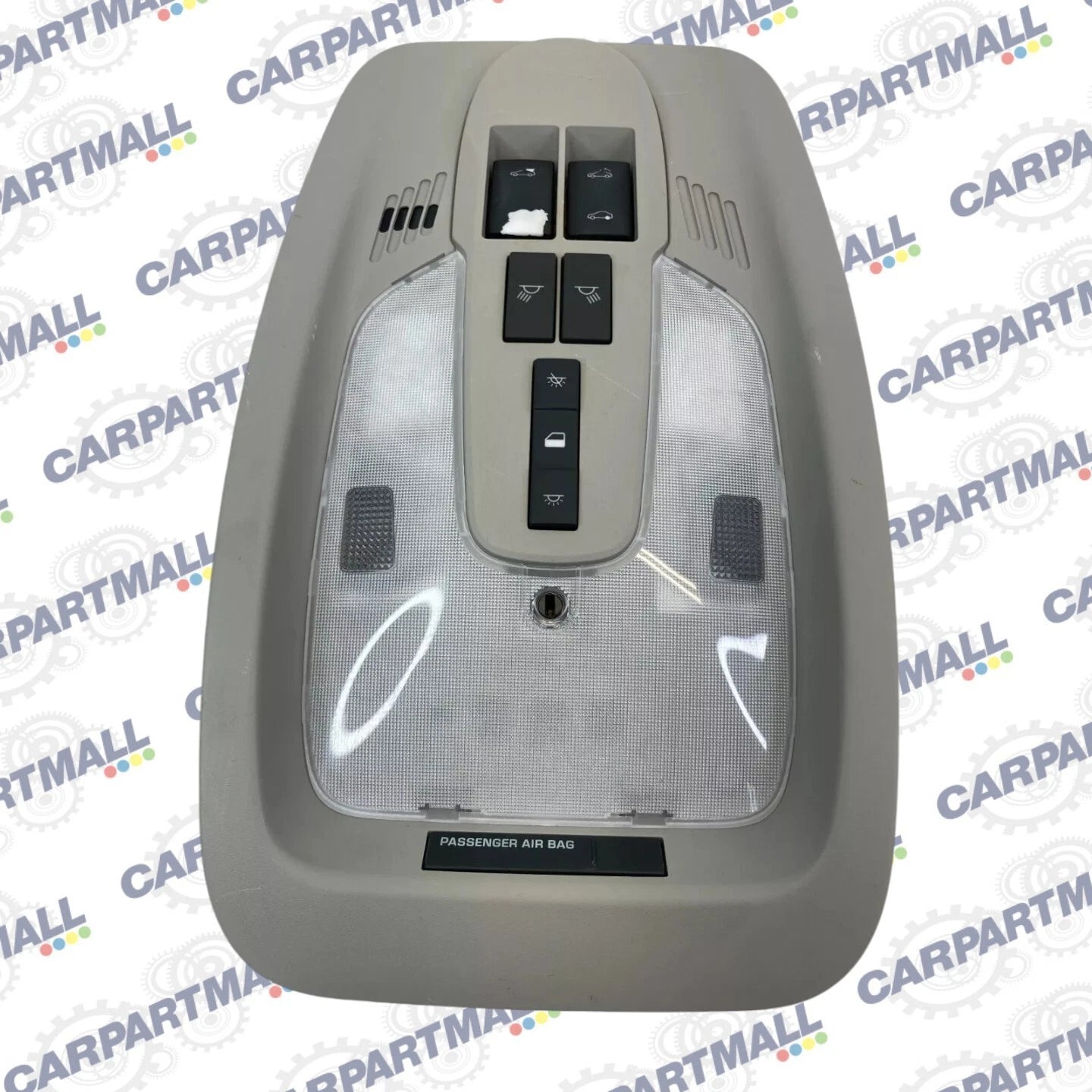 10-16 CHEVROLET EQUINOX FRONT ROOF CONSOLE MAP LIGHT W/ SUNROO 20846676 OEM