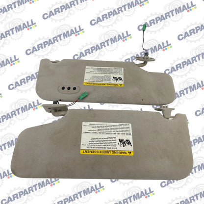2007-2010 Ford Edge Left & Right Sunvisor Sun Visor SET w Garage Door Opener