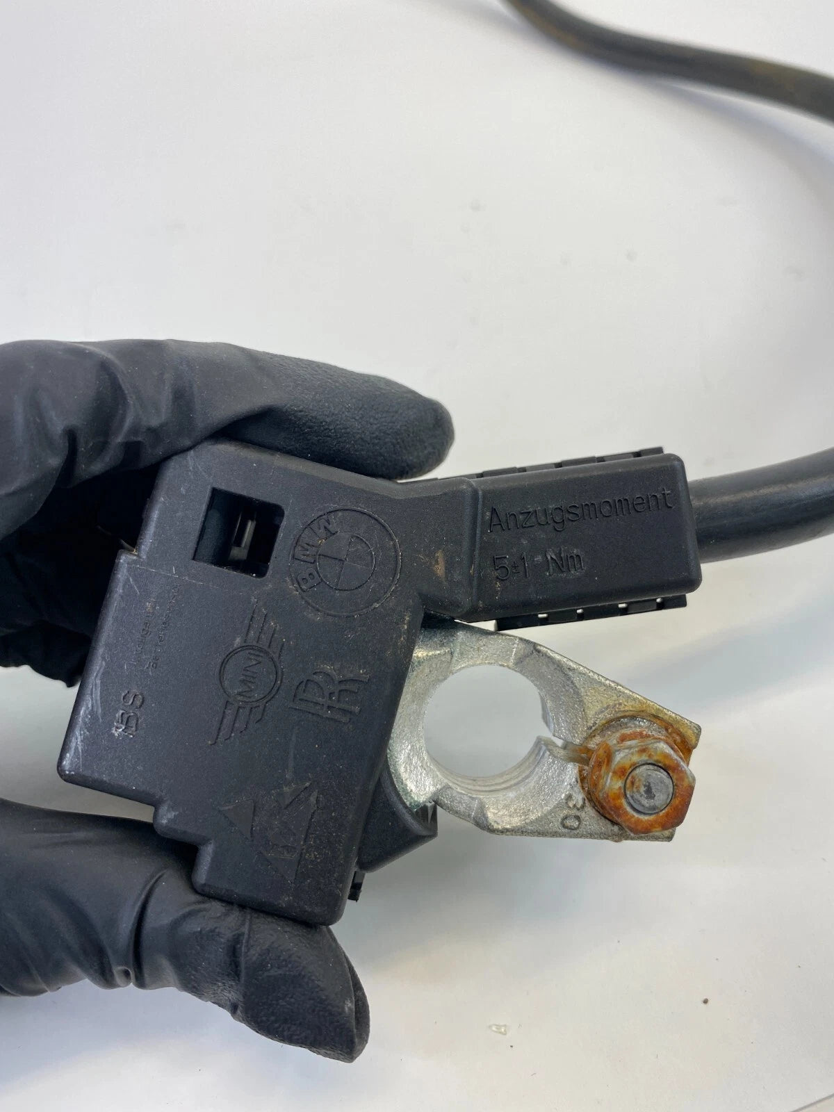 2011-2017 BMW X3 REAR NEGATIVE BATTERY CABLE IBS SENSOR OEM FACTORY 6112-9243752