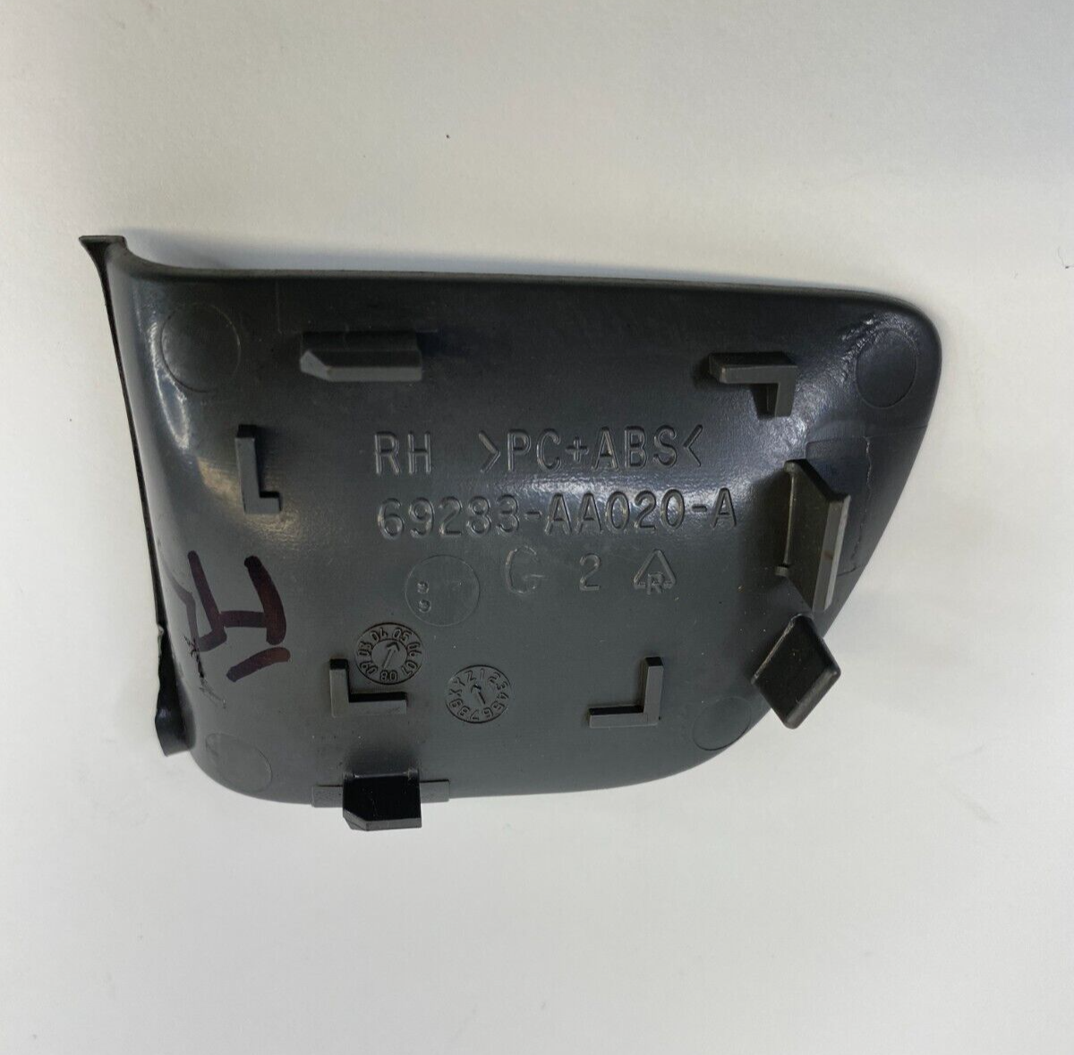 2002-2006 Toyota Camry Front Right Inside Door Plug Screw Cover Trim 69283-AA020