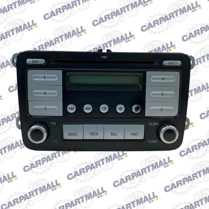 2005-2008 VW VOLKSWAGEN JETTA RADIO AM/FM CD PLAYER RECEIVER 1K0-035-161-C OEM