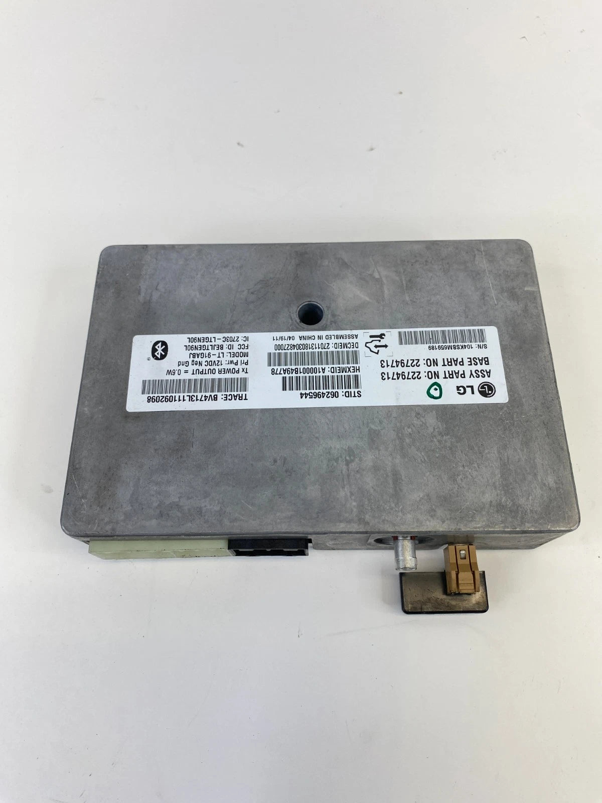 2011 BUICK ENCLAVE ONSTAR COMMUNICATION BLUETOOTH CONTROL MODULE 22794713 OEM