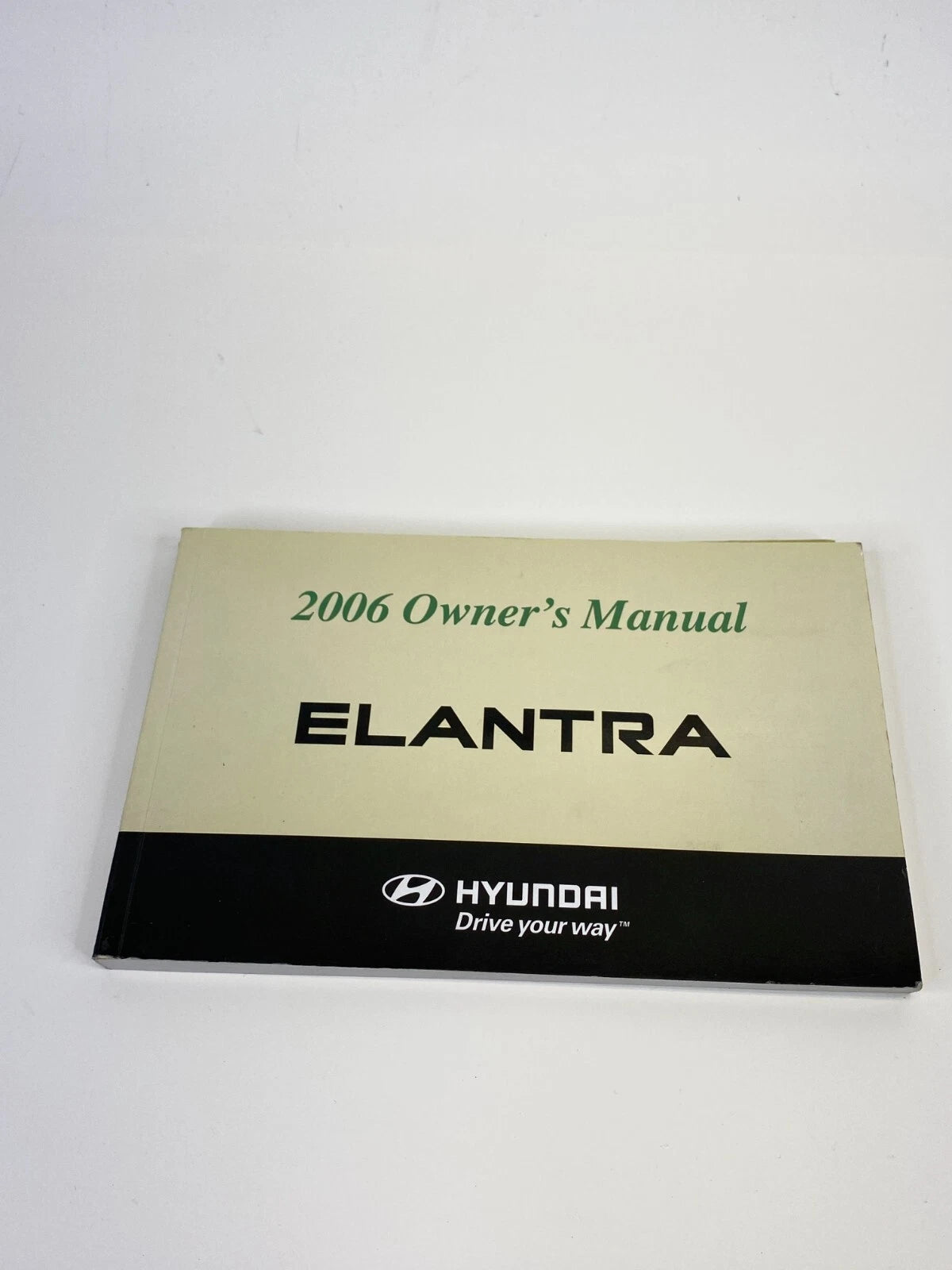 2006 06 HYUNDAI ELANTRA OWNERS MANUAL BOOK INFORMATION GUIDE W/ CASE OEM