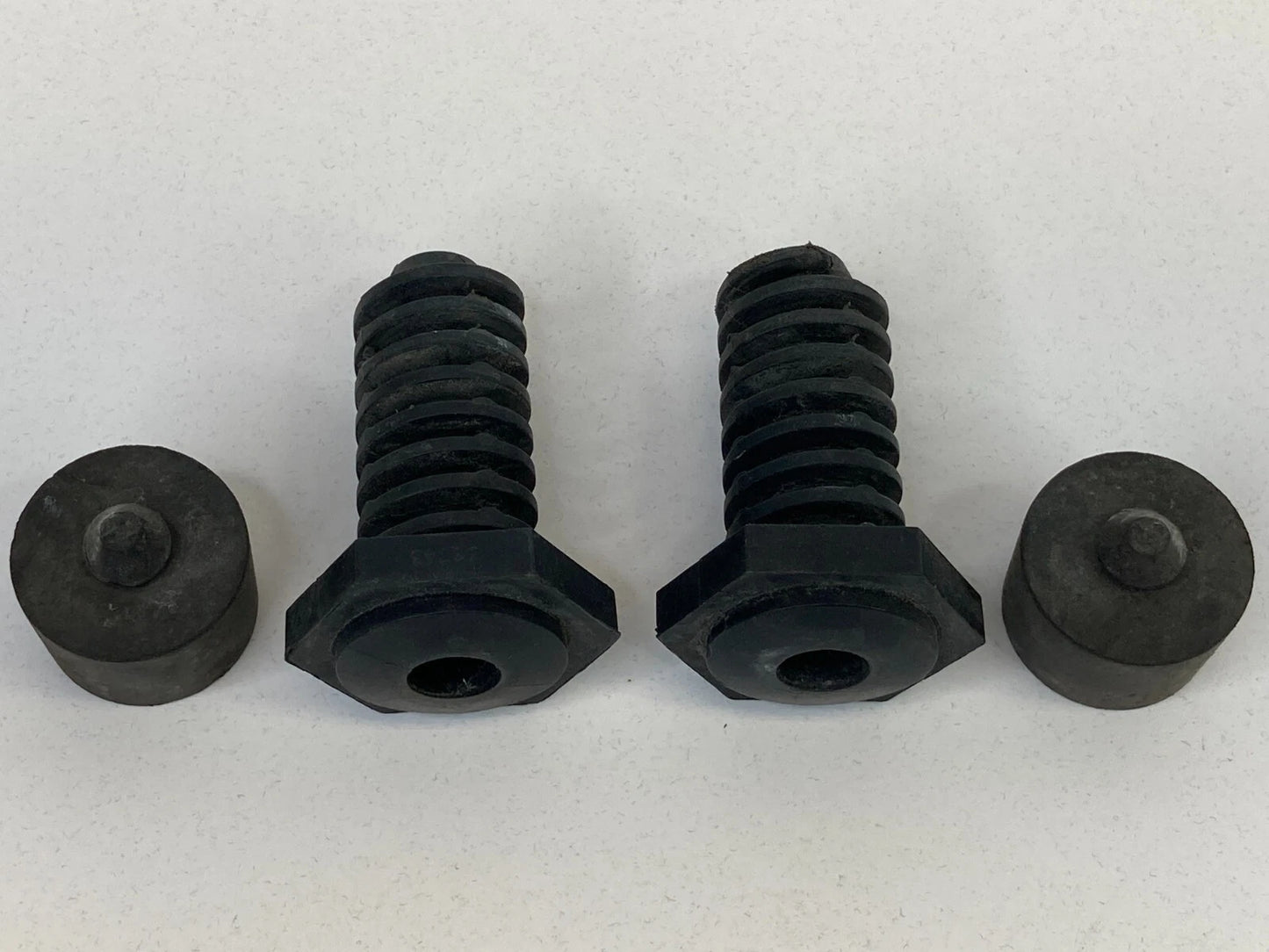 2012-2015 RAM CARGO VAN C/V FRONT HOOD BUMPER RUBBER ADJUSTMENT PAIR OEM